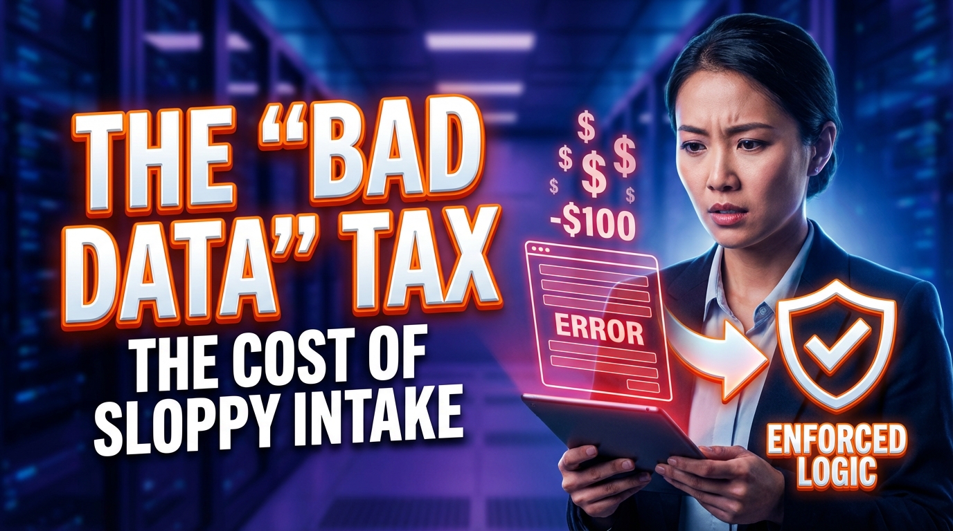 The "Bad Data" Tax: The Cost of Sloppy Intake