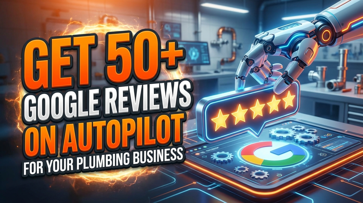 How to Get 50+ Google Reviews for Your Plumbing Business on Autopilot
