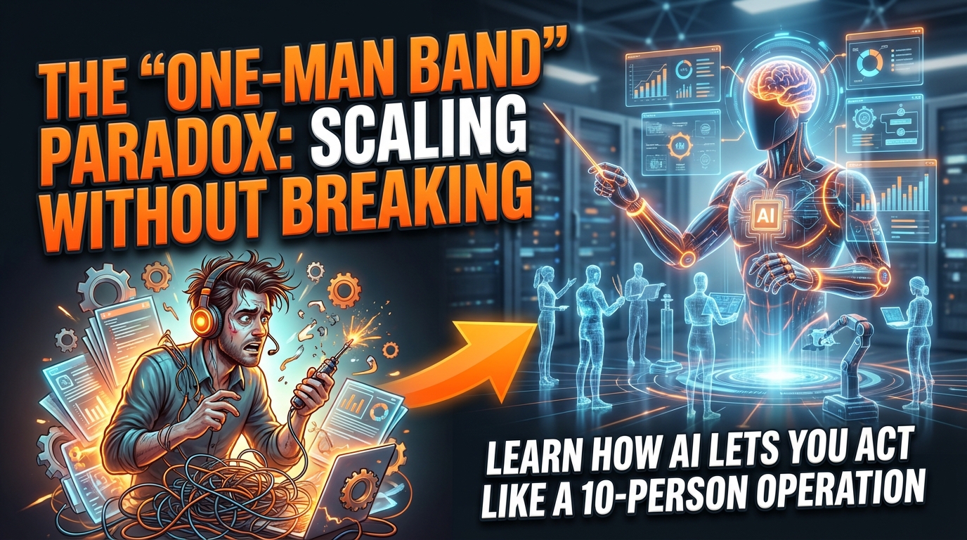 The "One-Man Band" Paradox: Scaling Without Breaking