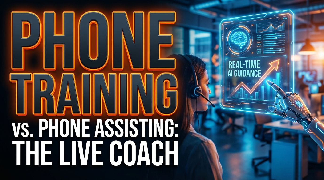Phone Training vs. Phone Assisting: The Live Coach