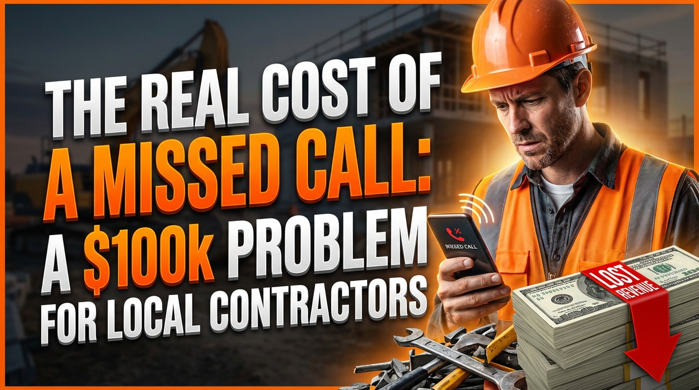 The Real Cost of a Missed Call: A $100k Problem for Local Contractors