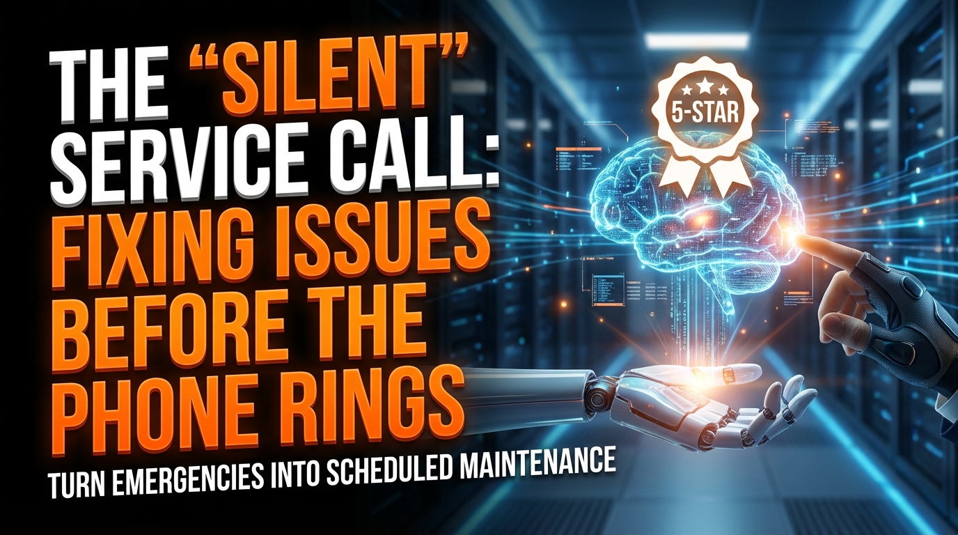 The "Silent" Service Call: Fixing Issues Before the Phone Rings