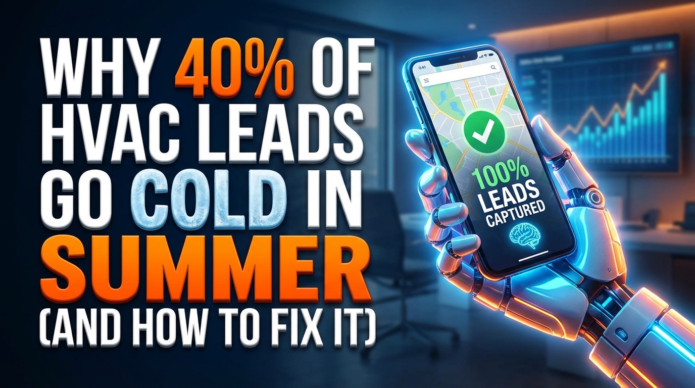 Why 40% of HVAC Leads Go Cold in Summer (And How to Fix It)